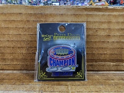 Vintage WinCraft Peter David Collection Jimmie Johnson #48 5 time Champion Pin - Image 1 of 2