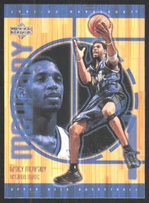 2001-02 Upper Deck Hardcourt Tracy McGrady Orlando Magic #58 - Image 1 of 2