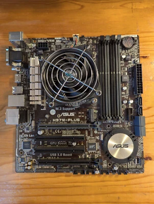 Motherboard ASUS H97M-PLUS | Micro ATX Intel LGA 1151 4th 5th gen | Come NUOVA ✨ - Immagine 1 di 4
