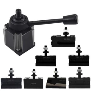 AXA 250-111 Wedge Tool Post Set Swing Dia 12" Plus 2 Extra Tool Holder US - Picture 1 of 1