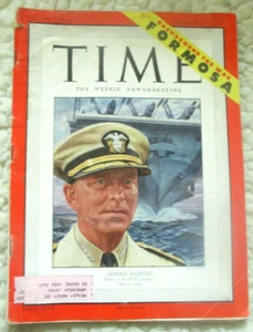 Vintage September 11,1950 Time Magazine Admiral Radford Cover Korea Formosa - Picture 1 of 10