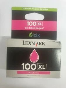 Original Lexmark Tintenpatrone - 100 XL MAGENTA / S305 S405 S505 S605 (inkl. MwSt) - Bild 1 von 3