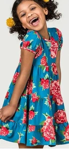 Matilda Jane Mädchen Größe 8 Blossom Pie Kleid Camp blau gebraucht, in einwandfreiem Zustand - Bild 1 von 10