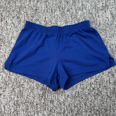 Pantalones Cortos Soffe Para Mujer Talla XS Tiro Bajo Azul Activo Elastizado Cintura Elástica Pull On Foto 1 de 4