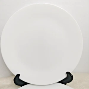 Corelle Temper Glass Set Of 4 Winter Frost White 10 Inch Plate Bos - Picture 1 of 7