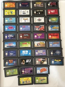 Nintendo Gameboy Advance GBA Big Bundle Games For Kids X 36 Games - Picture 1 of 8