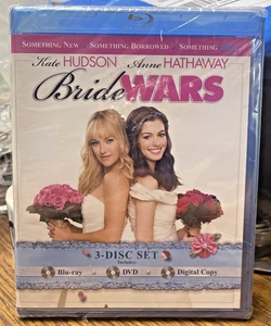 Neu BRIDE WARS Blu Ray + DVD & Digital 3-Disc versiegelt Kate Hudson Anne Hathaway! - Bild 1 von 14