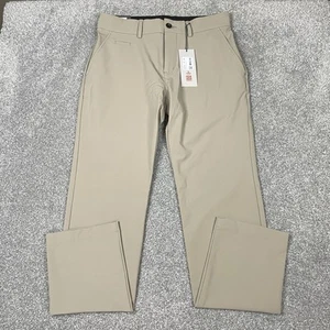 Kjus Ike Herrenhose 30 x 32 normale Passform khaki Golf Leistung Stretch $ 190 neu mit Etikett - Bild 1 von 11