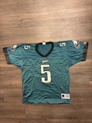 VTG Philadelphia Eagles Donovan McNabb Champion Brand Jersey Size Youth L Foto 1 de 4