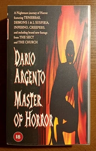 Dario Argento: Master of Horror (1991) - 1994 UK VHS Tape, PAL / Karussell - Picture 1 of 4