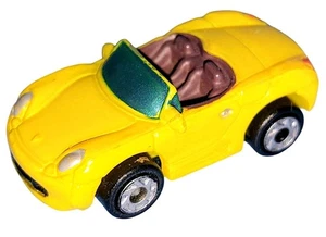 Micro Machines Porsche Boxter Convertible Yellow 1994 Original Vintage Toy Car - Picture 1 of 6