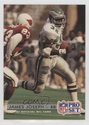 1992 Pro Set James Joseph #284 - Image 1 of 2