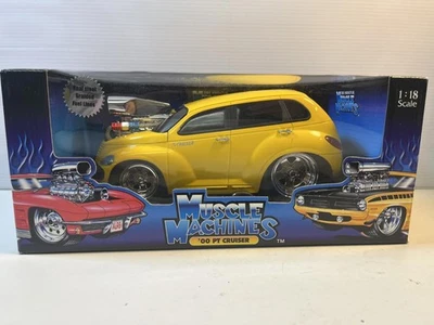 00 PT Cruiser Muscle Machine Diecast Model Car: 1/18 Scale By Funline - Image 1 of 4