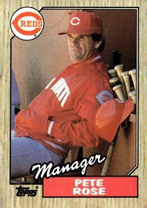 1987 Topps - Pete Rose #393 - Picture 1 of 2