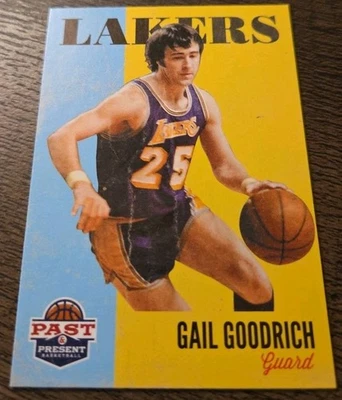 2012 Panini NBA прошлое и настоящее баскетбол #194 Lakers GAIL GOODRICH Зал славы - Изображение 1 из 2