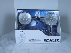 KOHLER K-23218-CP Awaken 2 en 1 Ducha Giro Libre 360 Cromo Pulido, 2.5 gpm NUEVO - Imagen 1 de 5