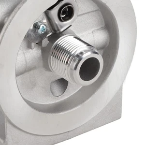 Oil Filter Base Hand Priming Pump Fuel Filter Mounting Base M16X1.5MM 1‑14 SLS - Picture 1 of 22
