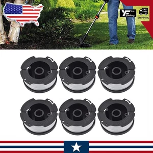6-Pack Spool For BLACK+DECKER AF-100-3ZP 30ft .065" Trimmer Replacement - Picture 1 of 10