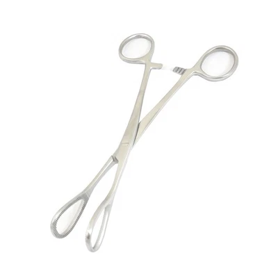 Pinzas de sujeción de agarre de lengua Guy de 7"" de acero inoxidable Instr quirúrgico DS-2262 Foto 1 de 3