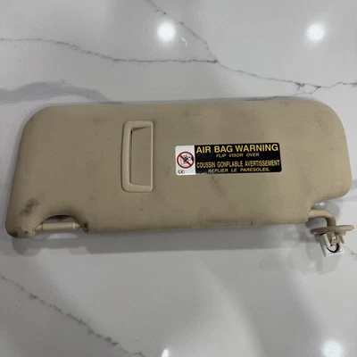 Lexus Rx350 2010-2015 parasol lado del pasajero derecho marfil fabricante original 1608184 5013184 Foto 1 de 4