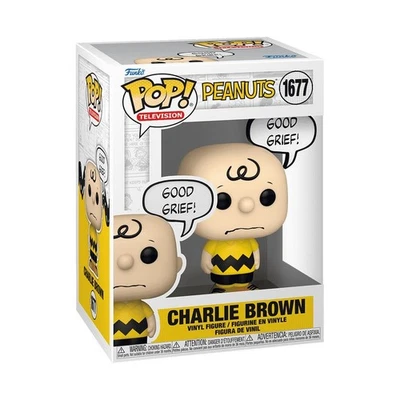 Funko Pop Television Peanuts Charlie Brown Good Grief New In Box