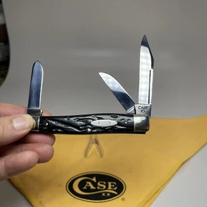 Case Knife 1940-1964 large Stockman 6375 LP Knife Rough Black Handles Very Nice - Picture 1 of 8