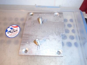 VINTAGE RACING GO KART COYOTE DAP T50 T72 BILLET MOTOR MOUNT PLATE CART PART - Picture 1 of 3