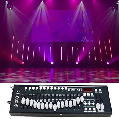 Dmx 512 DJ Light Controller Multipurpose Easy to Install Practical Console - Image 1 of 4