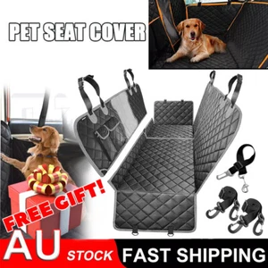 Premium Pet Car Seat Cover Hammock NonSlip Protector Mat Waterproof Cat Dog Back - Picture 1 of 18