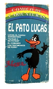 EL PATO LUCAS Comico De Caricaturas VHS En Espanol - Picture 1 of 2