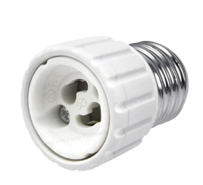 Converter E27 to GU10 Edison Screw Light Bulb Holder Adapter Connector
