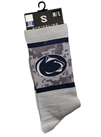 Penn State Nittany Lions Socks Strideline Crew Premium Licensed Athletic Wear Cover
