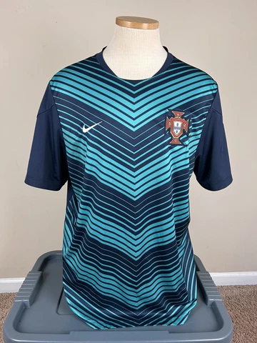 Nike Dri Fit Portugal FPF Team Training Jersey Football Soccer Mens Size XXL Cover
