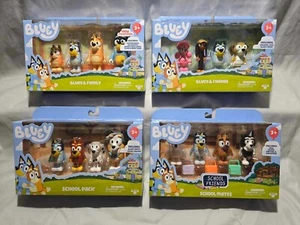 Bluey 4-Pack Figure Sets - Picture 1 of 5