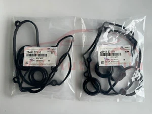 Valve Cover Gasket Kit for 2003-2010 Hyundai Kia 2.7L OEM 22441-37110 - Picture 1 of 9