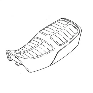Suzuki GSX 250 E 1982 1983 ASIENTO NEGRO ASY original fabricante de equipos originales - Imagen 1 de 1