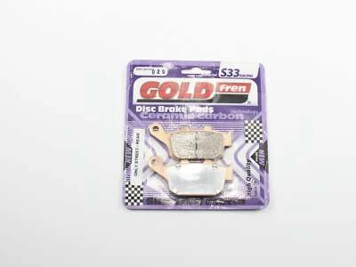 GOLDfren Brake Pads Sintered Rear S33-020 EBC Equiv FA140 - 1 Pair - Image 1 of 3