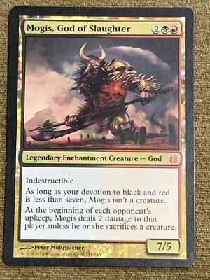 Mogis, God of Slaughter Born of the Gods 151/165 MTG Mythic - Image 1 of 2
