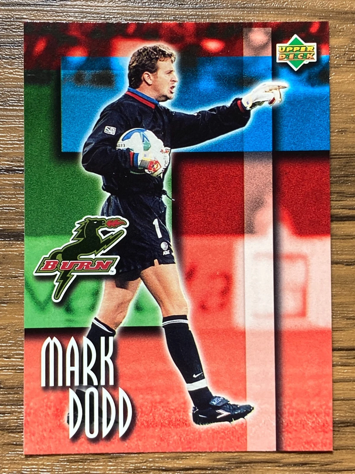 Upper Deck Bandai MLS Card 1997 Mark Dodd Dallas Burn