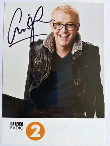 CHRIS EVANS, PRESENTER, HAND SIGNED PHOTO, EXCELLENT CONDITION Cover