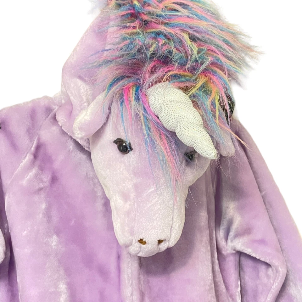 "Disfraz de felpa de unicornio púrpura con alas talla XL se adapta a 7-8 aproximadamente 50"" Chosun" Foto 1 de 4