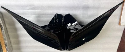 OS&D Vivid Black ABS Stretched Extended Side Cover Panel For 2014+ Harley - Image 1 of 4