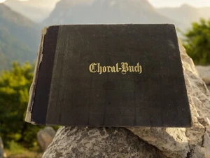 1885 Evangelisches Choral Buch Hymn Book - Imagen 1 de 10