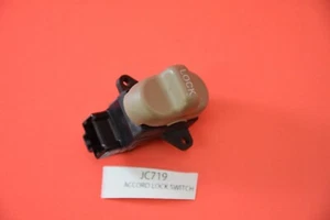 JC719 98-02 HONDA ACUERDO ODYSSEY INTERRUPTOR DE CERRADURA DE PUERTA IZQUIERDA/DERECHA OEM BRONCEADO  - Imagen 1 de 4