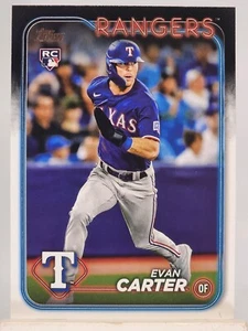 Tarjeta de novato Evan Carter serie 1 béisbol Topps 2024 - Imagen 1 de 2