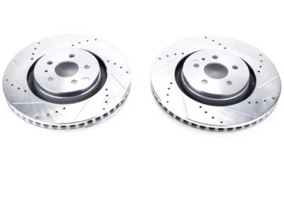 For 2016-2018 Lincoln MKX Brake Rotor Set Front Power Stop 13967GWBB 2017 - Image 1 of 2