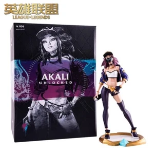 League of Legends LOL K/DA Akali Florescence Statue Figure PVC Model Toys Statue - Picture 1 of 10