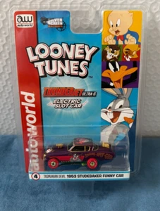 AUTO WORLD Tasmanian Devil 1953 Studebaker Funny HO CAR SC363-4 - Bild 1 von 1