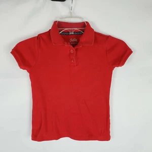 Justice Girls Polo Shirt School Uniform Short Sleeve Size 6 AI - Picture 1 of 6