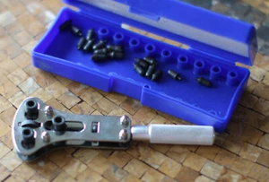Assorted Sizes Punches Staking Punching Tool Set Watchmakers watch back removal - Picture 1 of 5